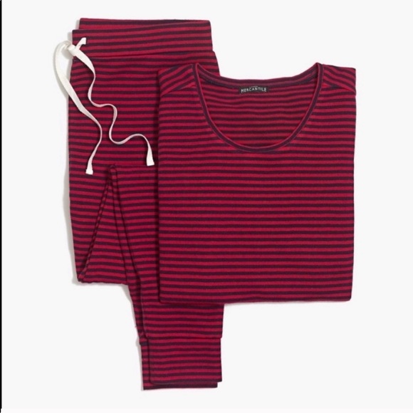 J. Crew Other - J.Crew Mercantile Cozy Striped Set